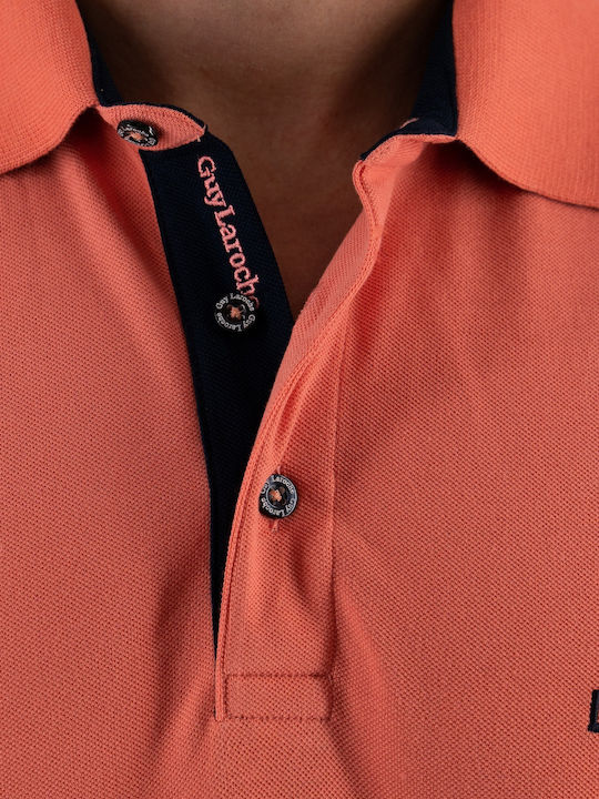 GL2319015 Polo Short Sleeve Blouse Orange