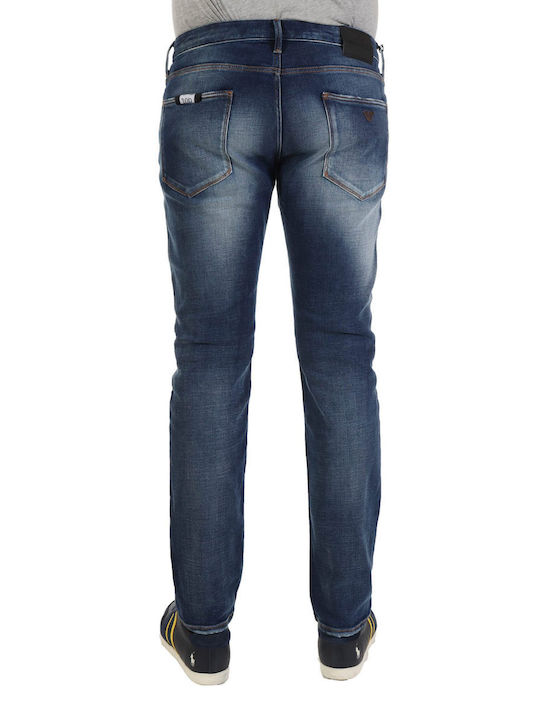 Emporio Armani Men's Denim Pants in Slim Fit Blue