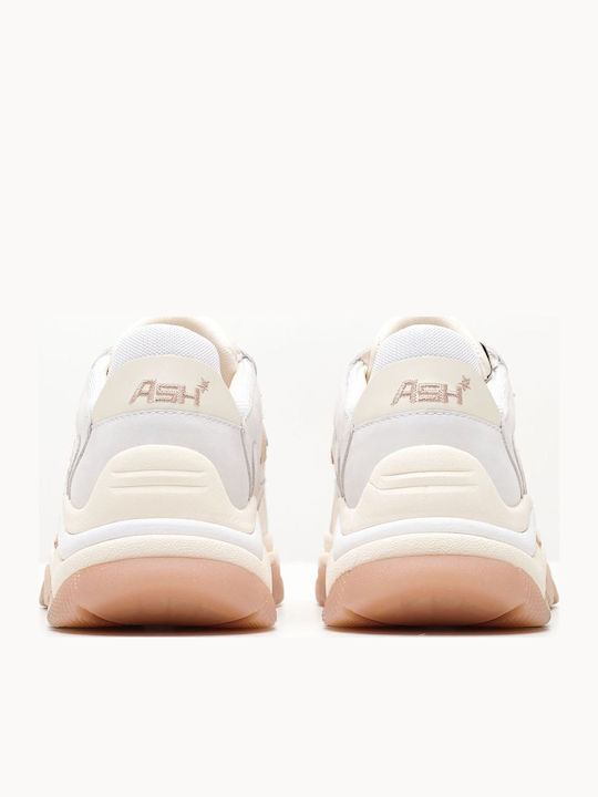 Addict Combo Chunky Sneakers Beige