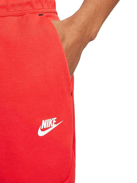 Sportswear Tech Fleece с Ластик Червен