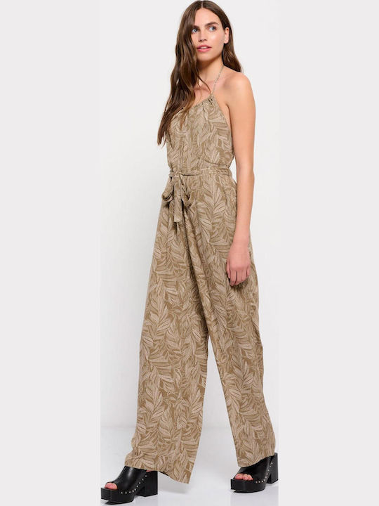 FBL007-11112 Women's One-piece Suit Olive Oil