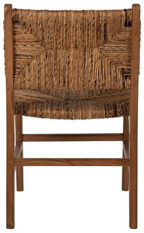 Dining Room Wooden Chair Natural 54x55x86cm