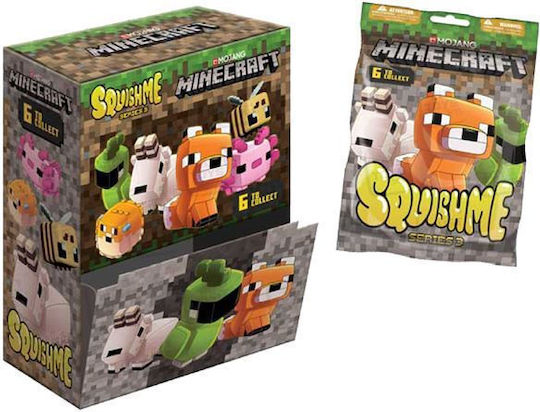 Gama Brands Minecraft Squishy για 3+ Ετών 6εκ. (Διάφορα Σχέδια)