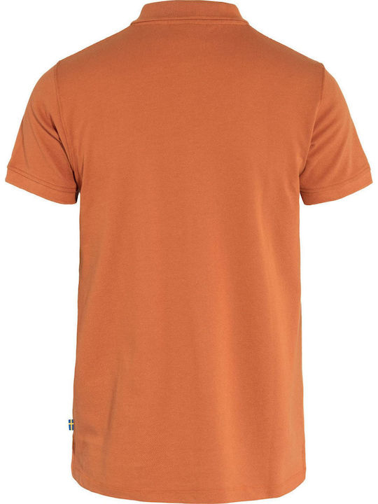 Ovik Polo Μπλούζα Κοντομάνικη Terracotta Brown