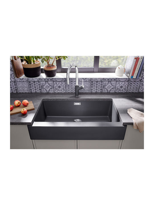 Blanco Vintera XL 9-UF Ένθετος Νεροχύτης από Συνθετικό Γρανίτη Μ90xΠ51cm Coffee