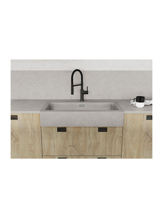 Blanco Vintera XL 9-UF Ένθετος Νεροχύτης από Συνθετικό Γρανίτη Μ90xΠ51cm Coffee