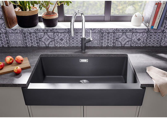 Blanco Vintera XL 9-UF 526101 Drop-In Sink Synthetic Granite W90xD51cm Anthracite