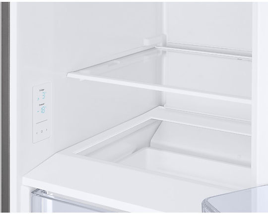 Samsung Ψυγειοκαταψύκτης 344lt NoFrost Υ185.3xΠ59.5xΒ65.8εκ. Inox RB34T600FSA - BMF