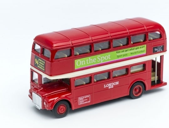 Goki London Bus Λεωφορείο 1:24 για 3+ Ετών
