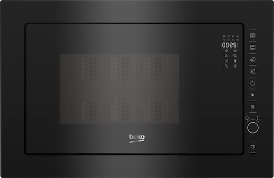 Beko Built-in Microwave Oven with Grill 25lt Black