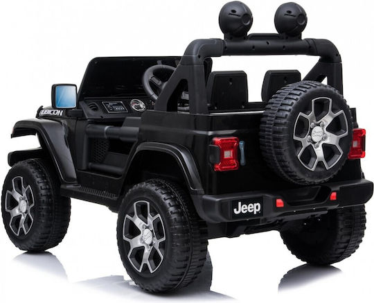 Wrangler Rubicon Διθέσιο με Τηλεκοντρόλ Licensed 12 Volt Μαύρο για 1+ Ετών