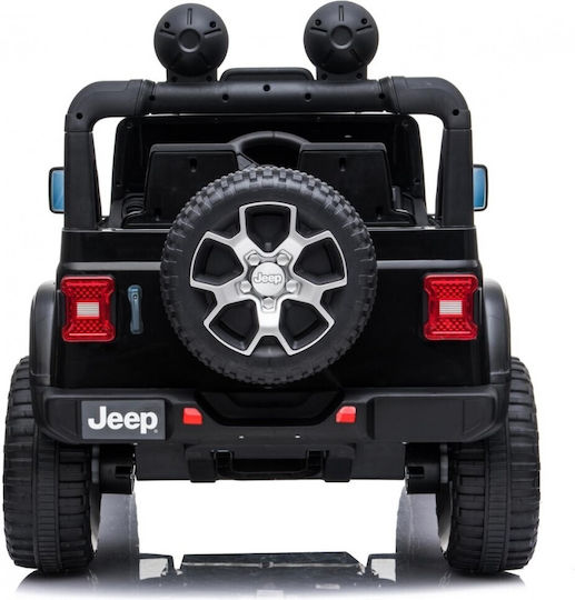 Wrangler Rubicon Διθέσιο με Τηλεκοντρόλ Licensed 12 Volt Μαύρο για 1+ Ετών