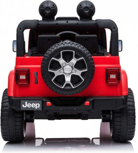 Wrangler Rubicon Doppelsitzer mit Fernbedienung Lizensiert 12 Volt Rote Für 2+ Jahre 1555/Rot