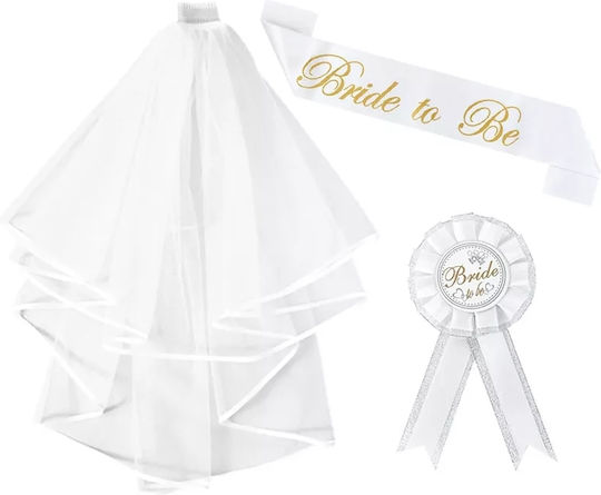 Bride to Be Temporary Tattoo for Party with Theme "Marriage" Set of 5pcs