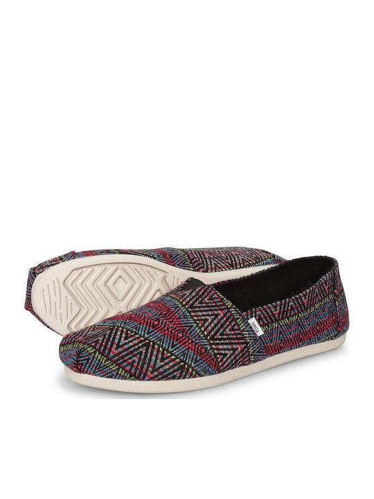 Slipon Damen Espadrilles in Mehrfarbig Farbe