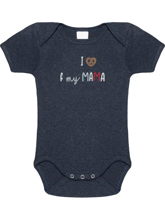 Minerva Baby-Strampler Blau