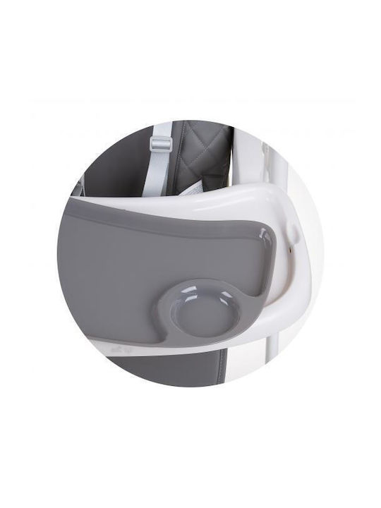 Chipolino Eat Up Klappbarer Baby Hochstuhl 5 in 1 mit Höhenverstellbar Graphit
