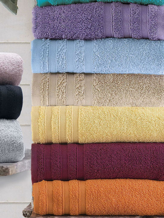 Rythmos Bath Towel Lagoon 70x140cm 12 White Weight 500gr/m²