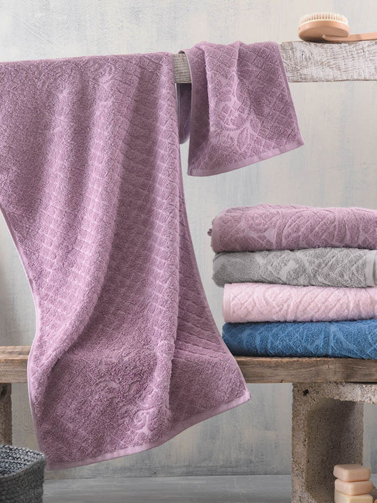 Rythmos Bath Towel Imani 70x140cm. Pink Weight 500gr/m²