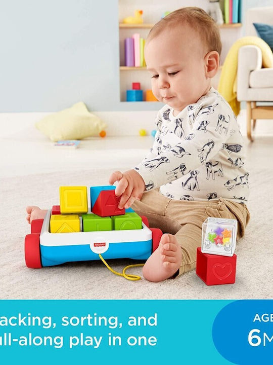Fisher Price Easter Candle with Toys Pull-Along Cart for 6+ Months Fisher Price