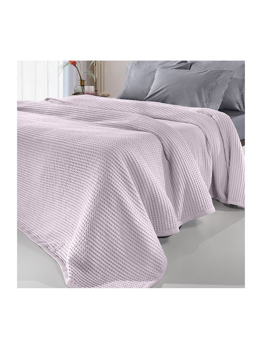 Guy Laroche Eternity Pique Blanket Double 230x240cm Melanze