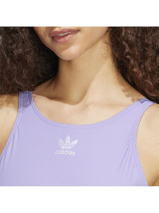 Adicolor Athletic Swimsuit Lilac