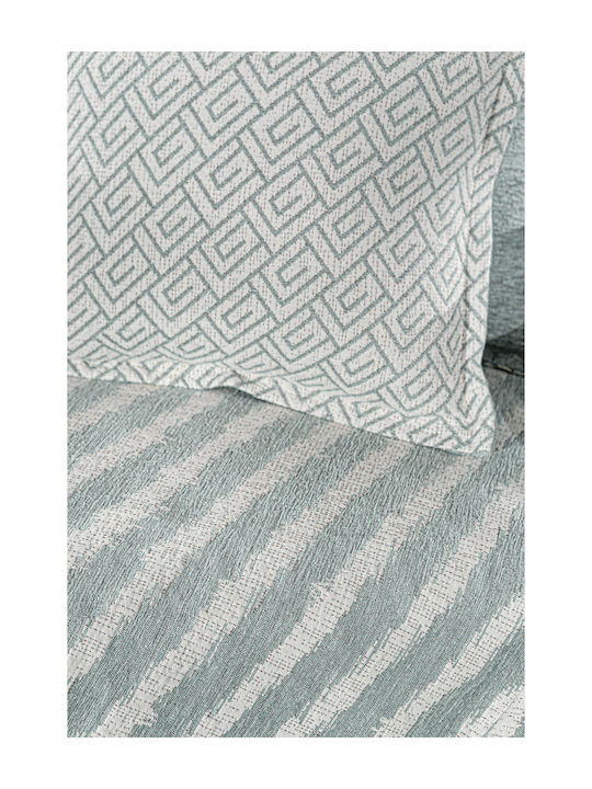 Guy Laroche Three-Seater Sofa Throw Norton 180x300cm Ocean