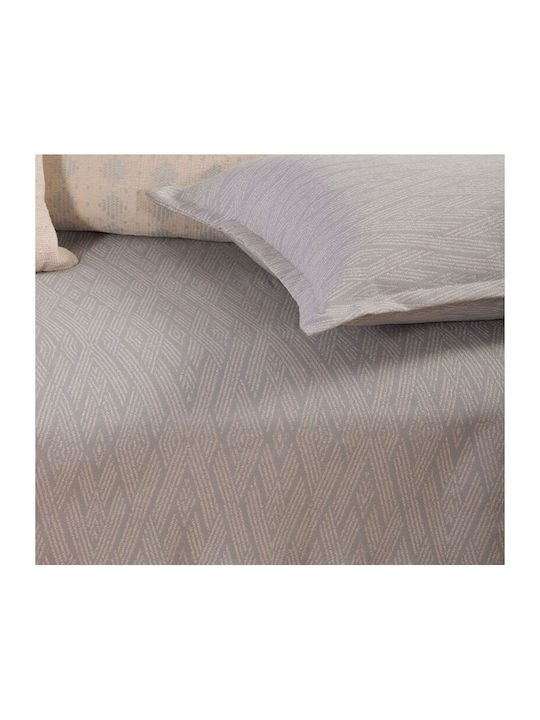 Nef-Nef Homeware Colton Ριχτάρι Τριθέσιου Καναπέ Ζακάρ 170x300εκ. Pink