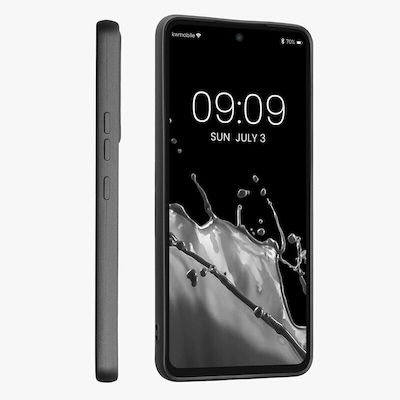 KWmobile Umschlag Rückseite Silikon Gray (Galaxy A53) 57958.232