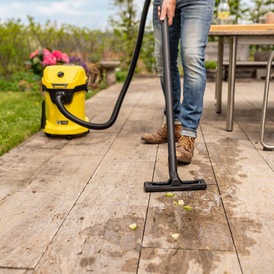 Karcher WD 2-18 Rechargeable Vacuum Wet / Dry with Plastic Bin 12lt