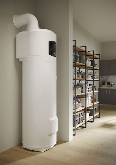 Ariston Nuos Plus Wifi 250 Vertical Glass Heat Pump 250lt 2.5kW