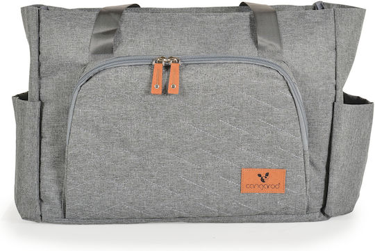 Cangaroo Shoulder/Hand Diaper Bag Keily 109991 Grey 44x13x29cm.