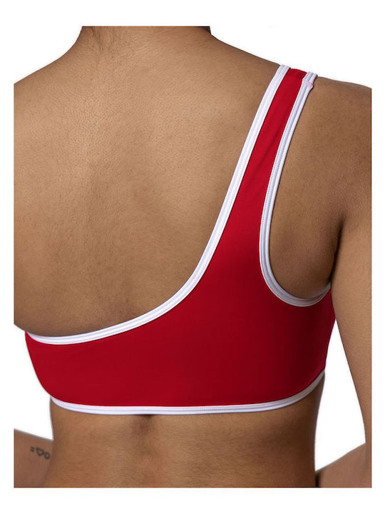 Bikinioberteile Mit Einer Schulter Rote