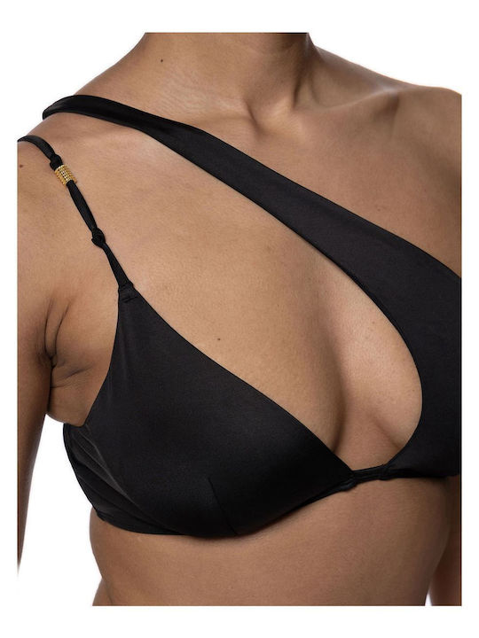 Ibadan Bikini με έναν Ώμο Μαύρο