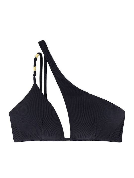 Ibadan Bikini με έναν Ώμο Μαύρο