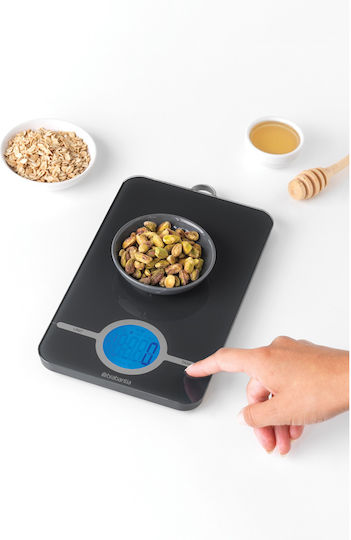 Brabantia Tasty+ Digital Kitchen Scale Up To 5kg Dark Grey
