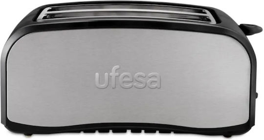 Ufesa TT7975 Optima Φρυγανιέρα 2 Θέσεων 1400W Inox