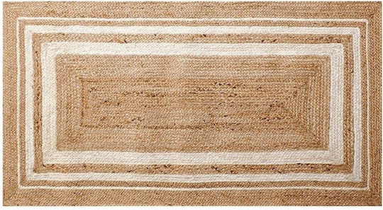 Kentia Yute Rug Rectangular Summer from Jute 236 Beige / Ecru