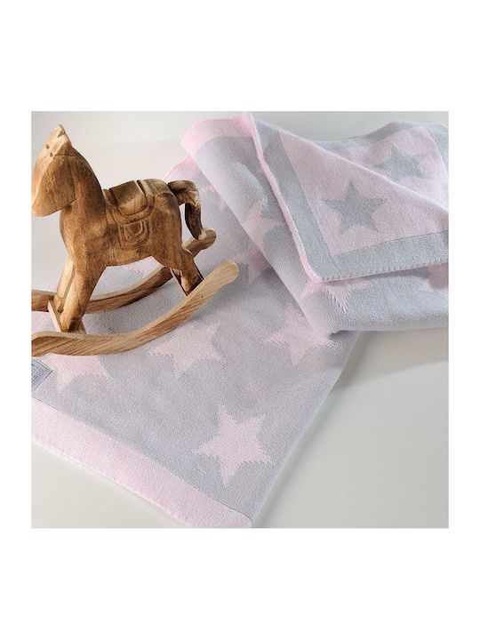 Down Town Home Blanket Cot Imperio 254 Knitted Gray 90x120cm