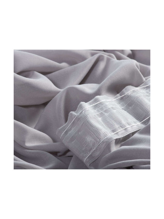 Nef-Nef Homeware Curtain with Pencil Pleat Elina Gray 140x270cm