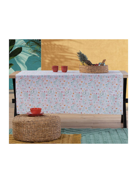 Nef-Nef Homeware Cotton Stain Resistant Tablecloth Multicolor 140x240cm