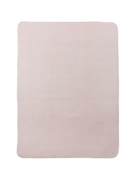 Meyco Decke Wickeltücher für Kinderzimmer Baumwolle Rosa 75x100cm
