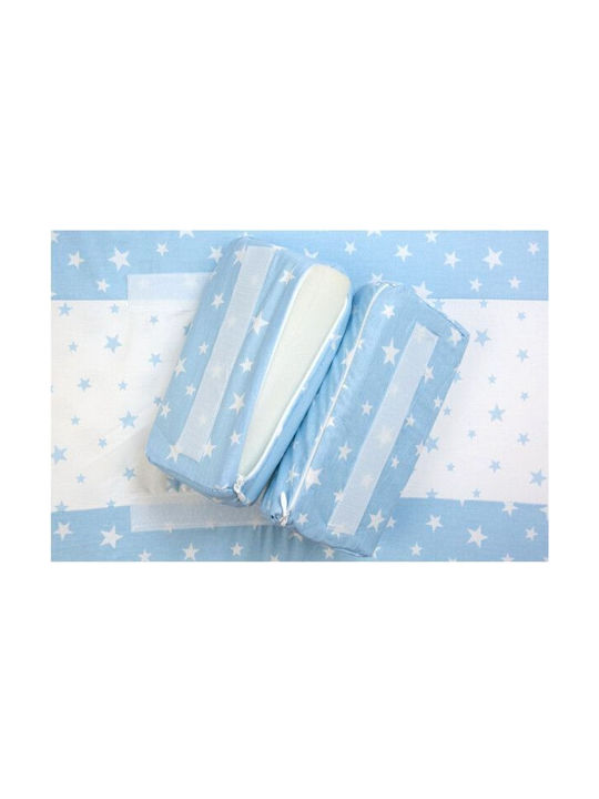 Bebekevi Stars Baby Reflux Wedge Ciel 42x65cm
