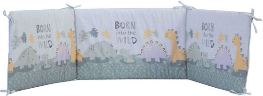 Nef-Nef Homeware Standard Bumper Baby Dino 40x187cm