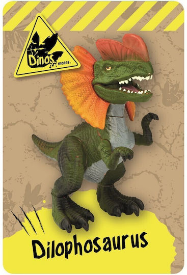 Moses Παιχνίδι Κατασκευών Πλαστικό 3d Dinosaur για Παιδιά 4+ Ετών (Διάφορα Σχέδια) 1τμχ