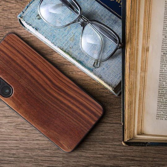 KWmobile Back Cover Lemn Maro închis (Galaxy S23+)