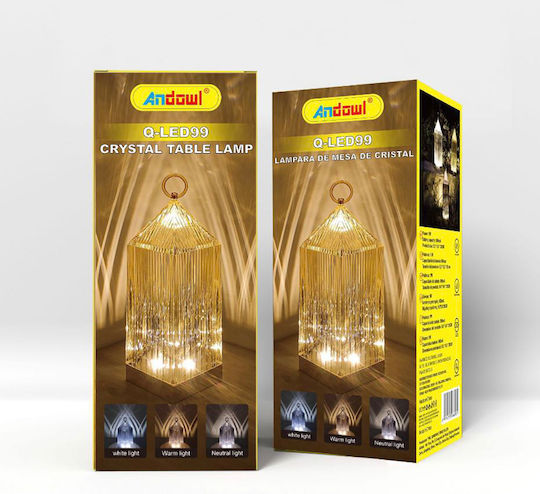 Andowl Dekorative Lampe Gold