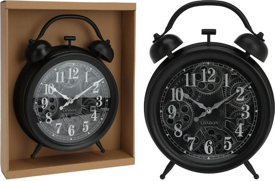 Antikes Wanduhr Kunststoff Lila 38.7x29.6cm