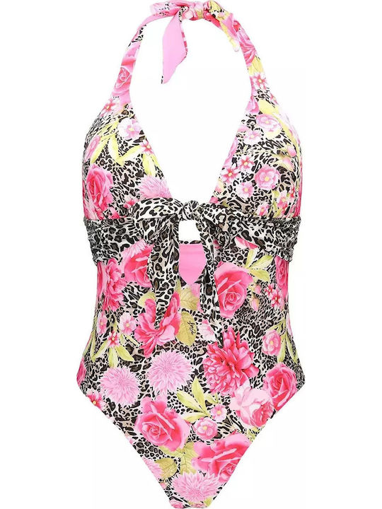 Costum De Baie Întreg Floral Animal/Flower Rose