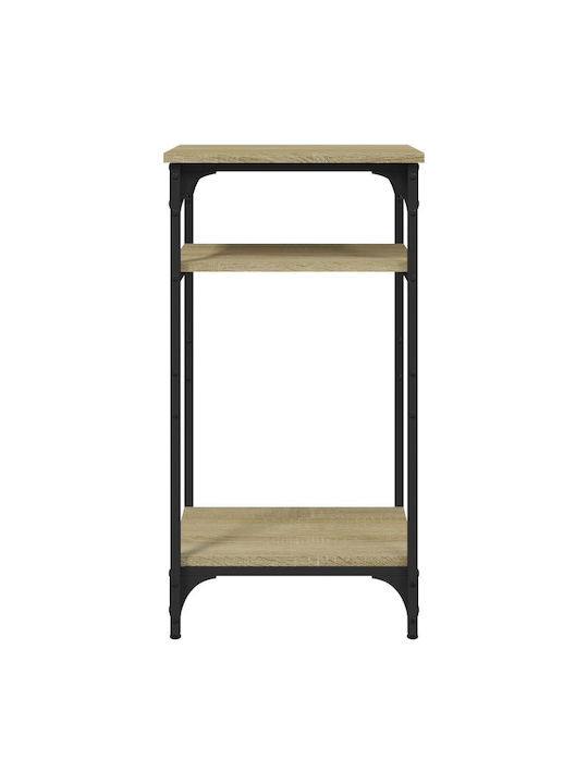 Rectangular Side Wooden Coffee Table Sonoma Oak W40xL30xH75cm